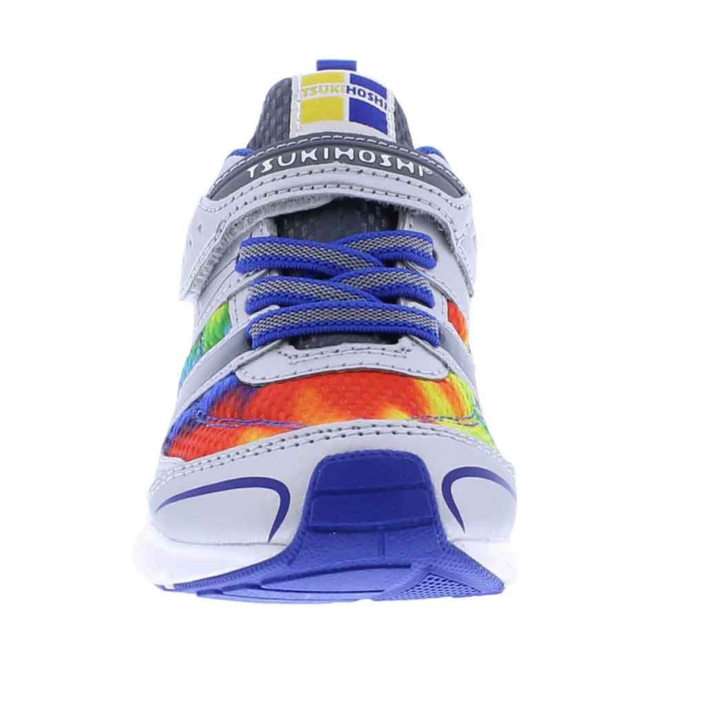 Tsukihoshi Velocity Sneaker Child - Silver/Multi - Sole Food - 3