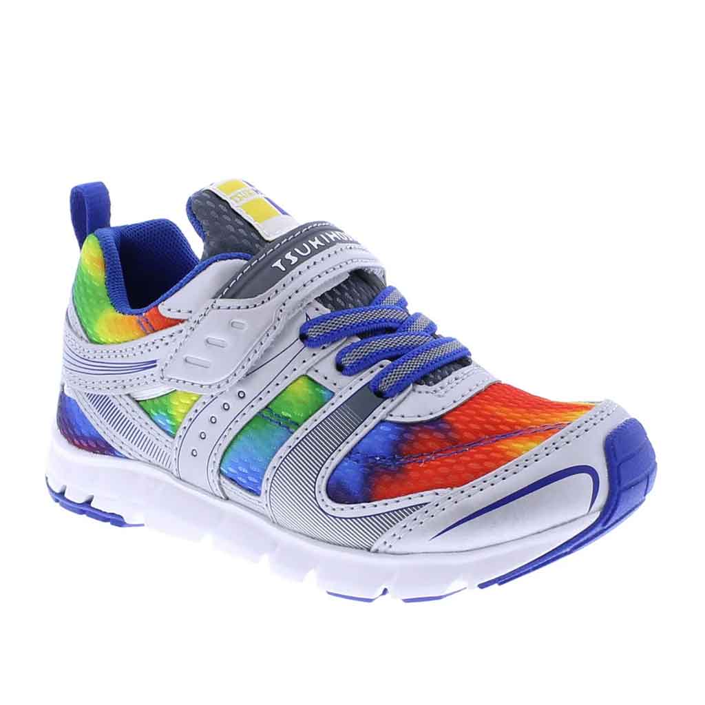 Tsukihoshi Velocity Sneaker Youth - Silver/Multi - Sole Food - 2