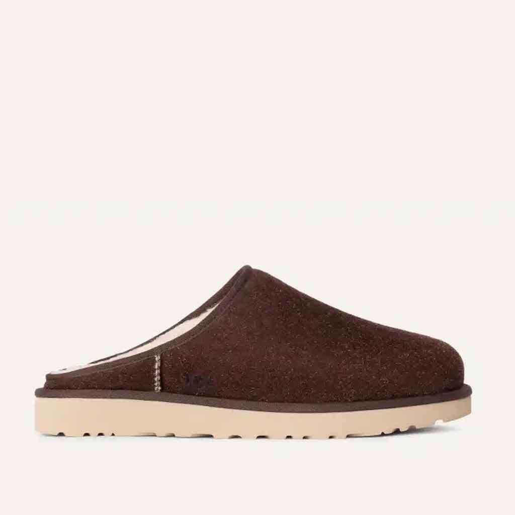 UGG Classic Slip - On Shaggy Suede - Burnt Cedar - Sole Food - 1