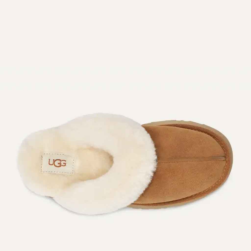 SOLD OUT UGG Chestnut hot Platform Disquette Slipper