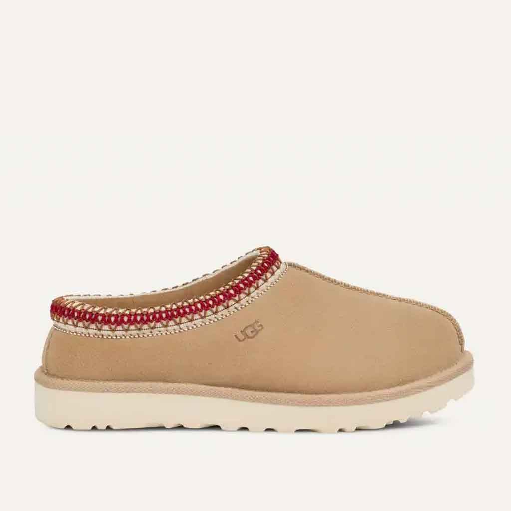 UGG Tasman Slipper - Sand/Dark Cherry - Sole Food - 1