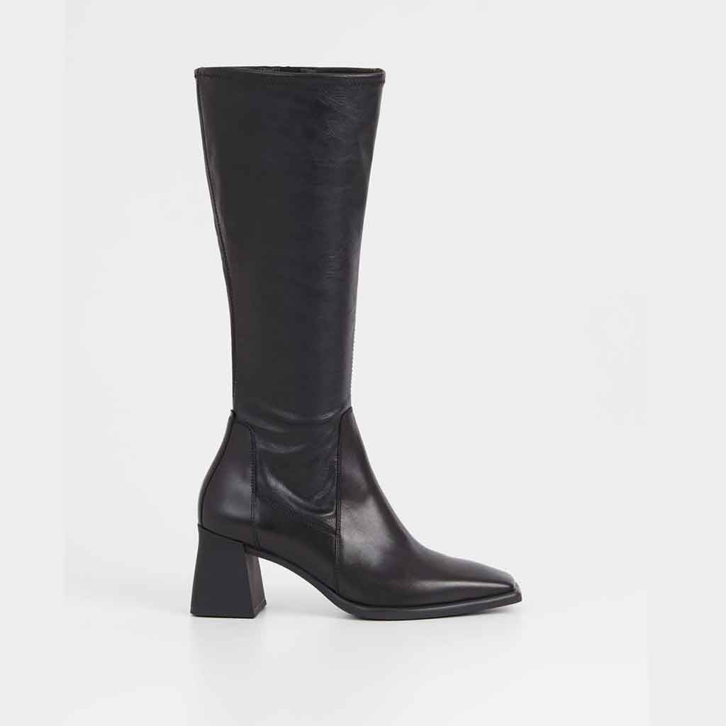 Vagabond Shoemakers Hedda Tall Boot - Black - Sole Food - 1