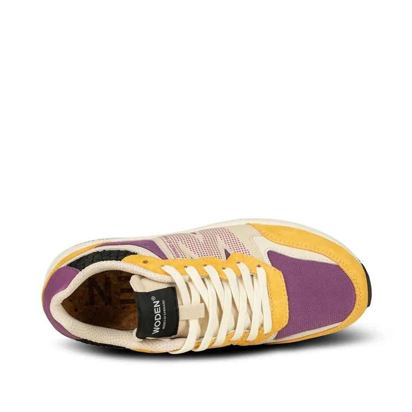 Woden Rigmor Sneaker - Old Gold/Amethyst - Sole Food - 4