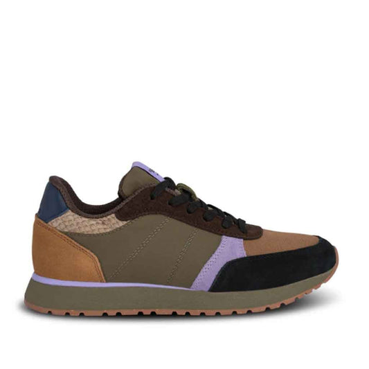 Woden Ronja Sneaker - Dark Olive/Orchid - Sole Food - 1