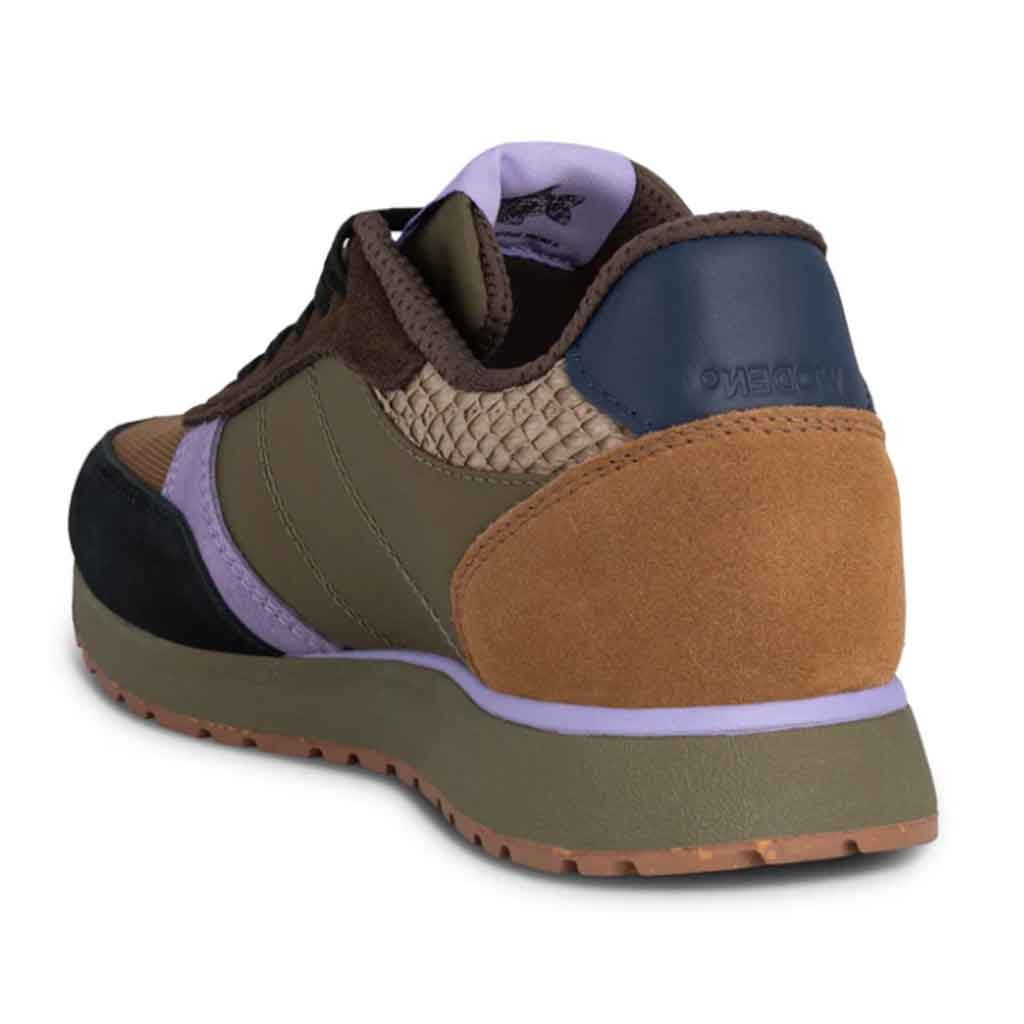 Woden Ronja Sneaker - Dark Olive/Orchid - Sole Food - 3