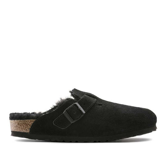 Birkenstock Boston Shearling - Black - Sole Food - 5