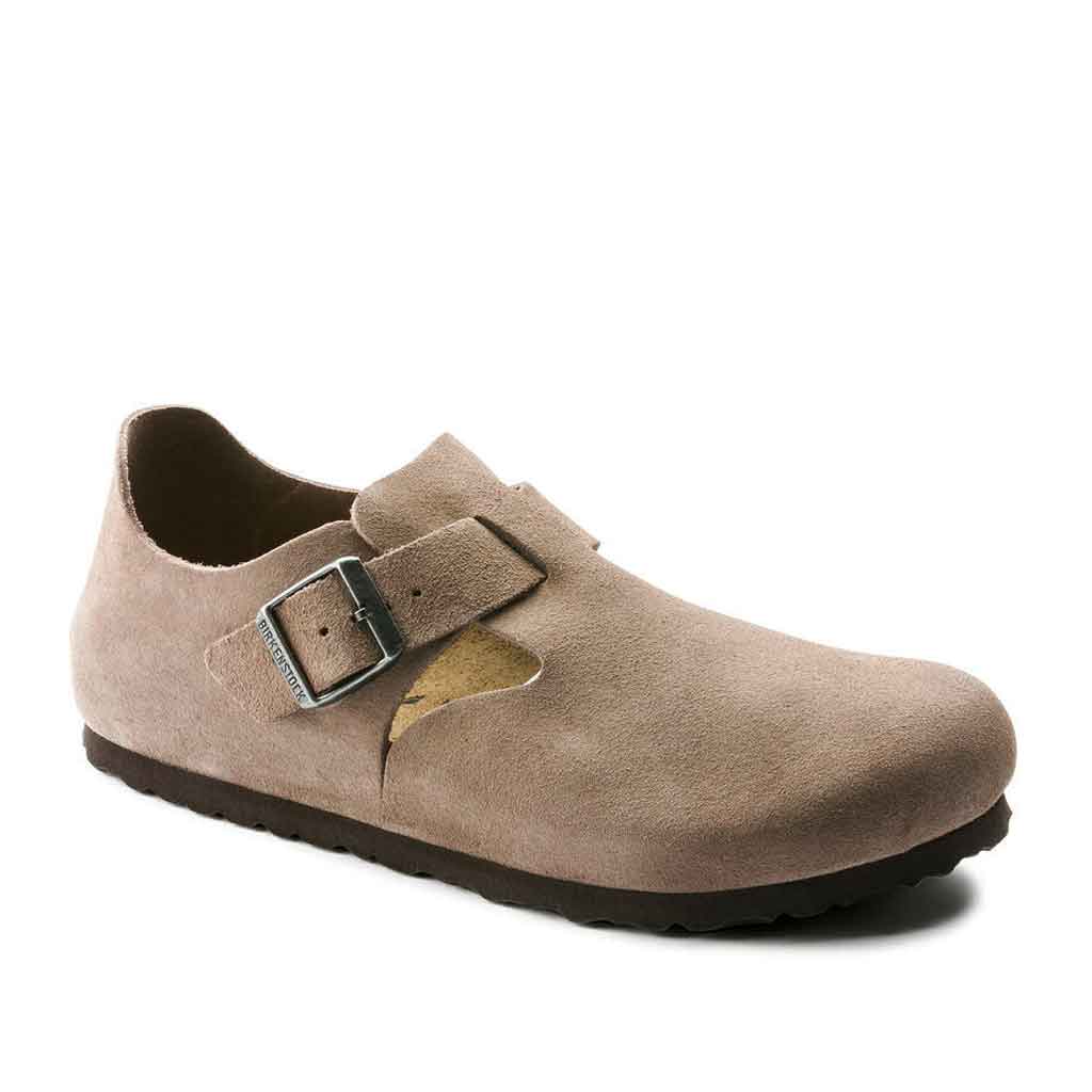 Birkenstock London Clog for Women - Taupe Suede - Sole Food - 2