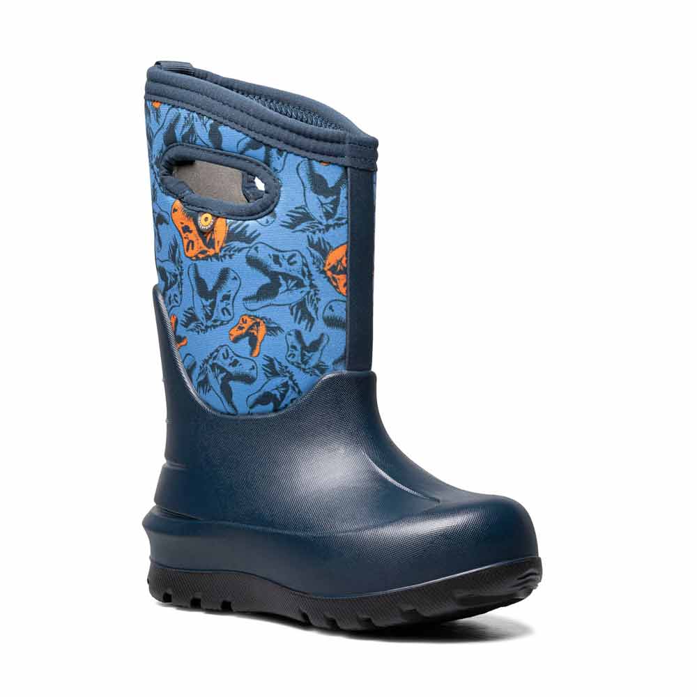 Bogs Neo Classic Cool Dino Boot in Blue - Sole Food