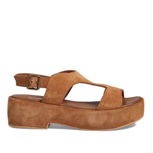 Bueno Taylor Sandal for Women - Brown - Sole Food