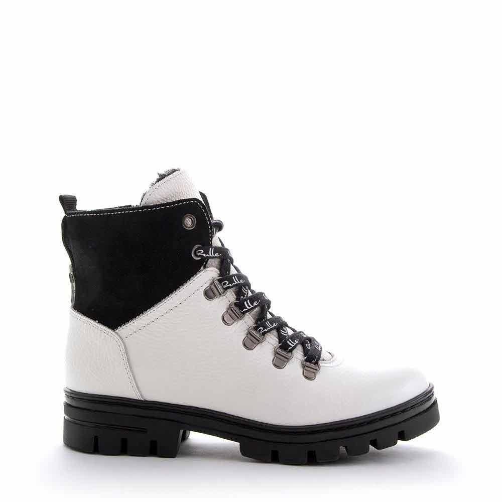 Bulle Dora Boot - White Leather - Sole Food