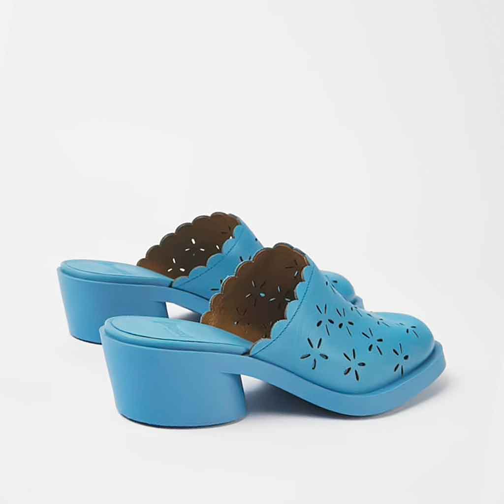 Womens hot sale blue mules