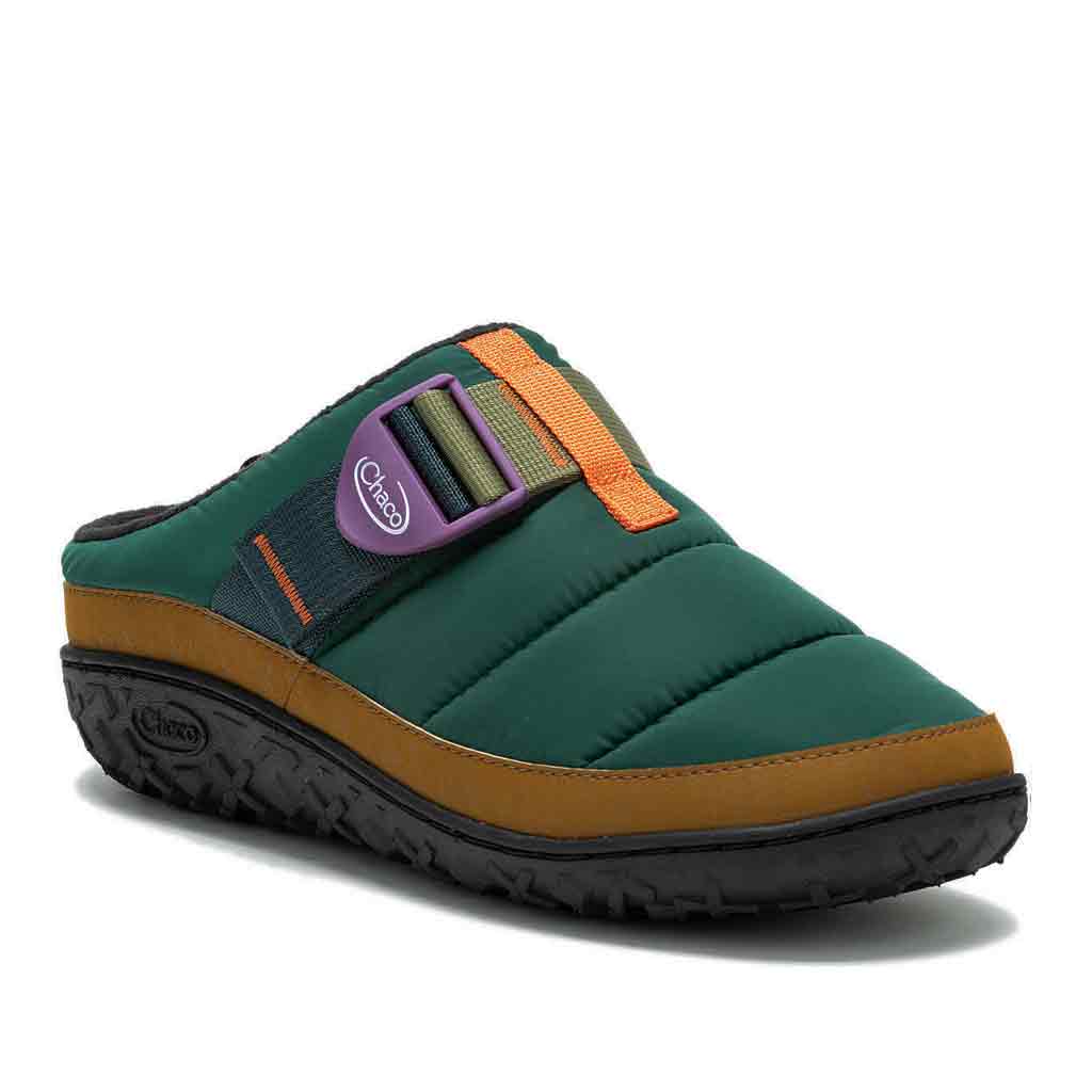 Chaco Ramble Puff Clog for Men Retro Pine Sole Food