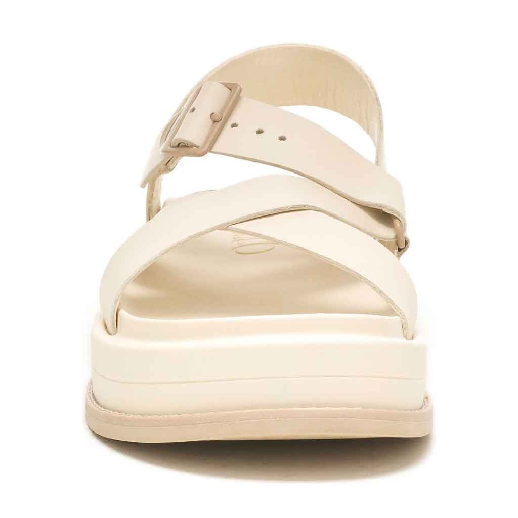 Chaco Townes Midform Sandal Angora White Sole Food