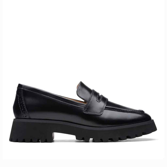 Clarks Stayso Edge Loafer - Black - Sole Food - 1