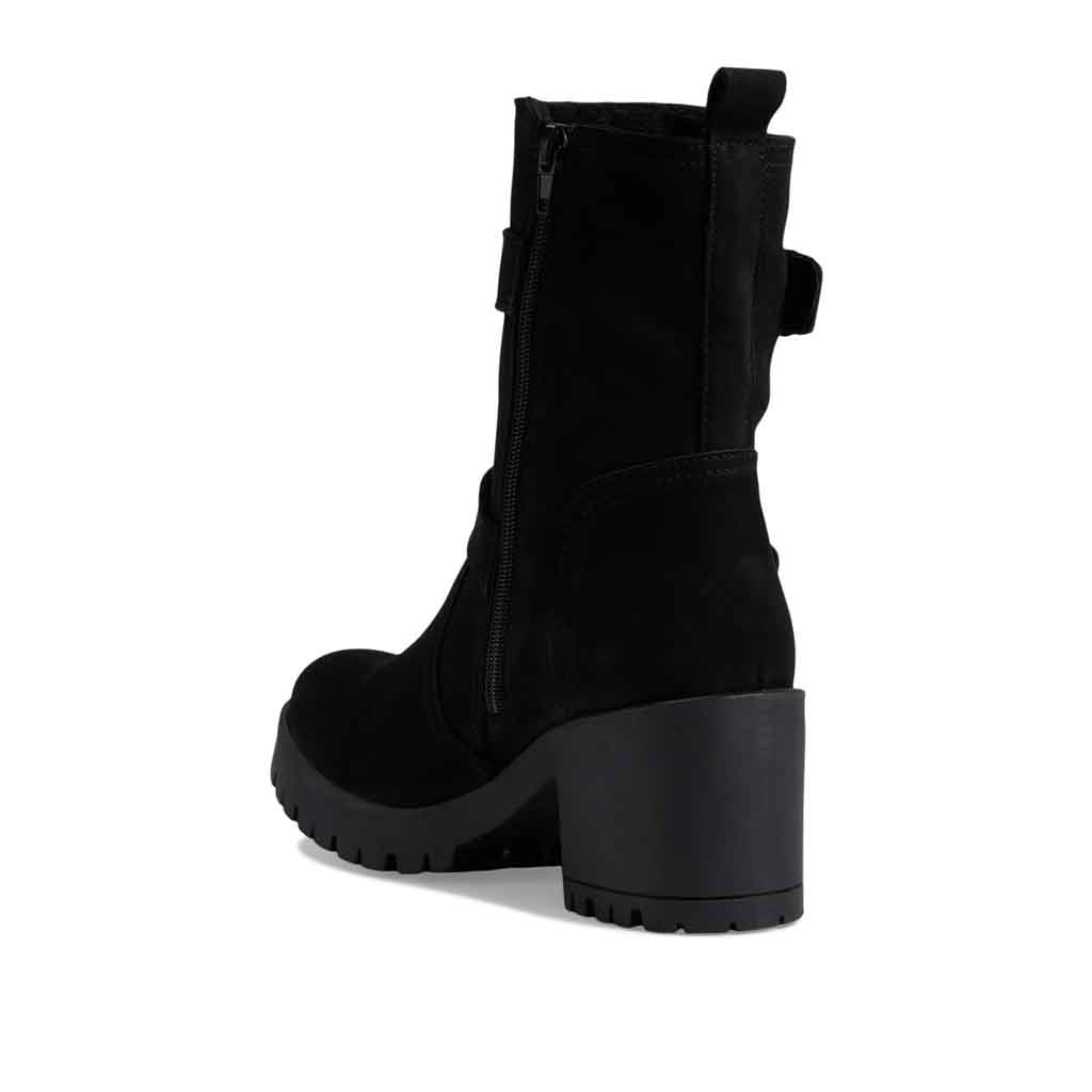 Eric Micheal Bedford Heeled Boot- Black Suede - Sole Food
