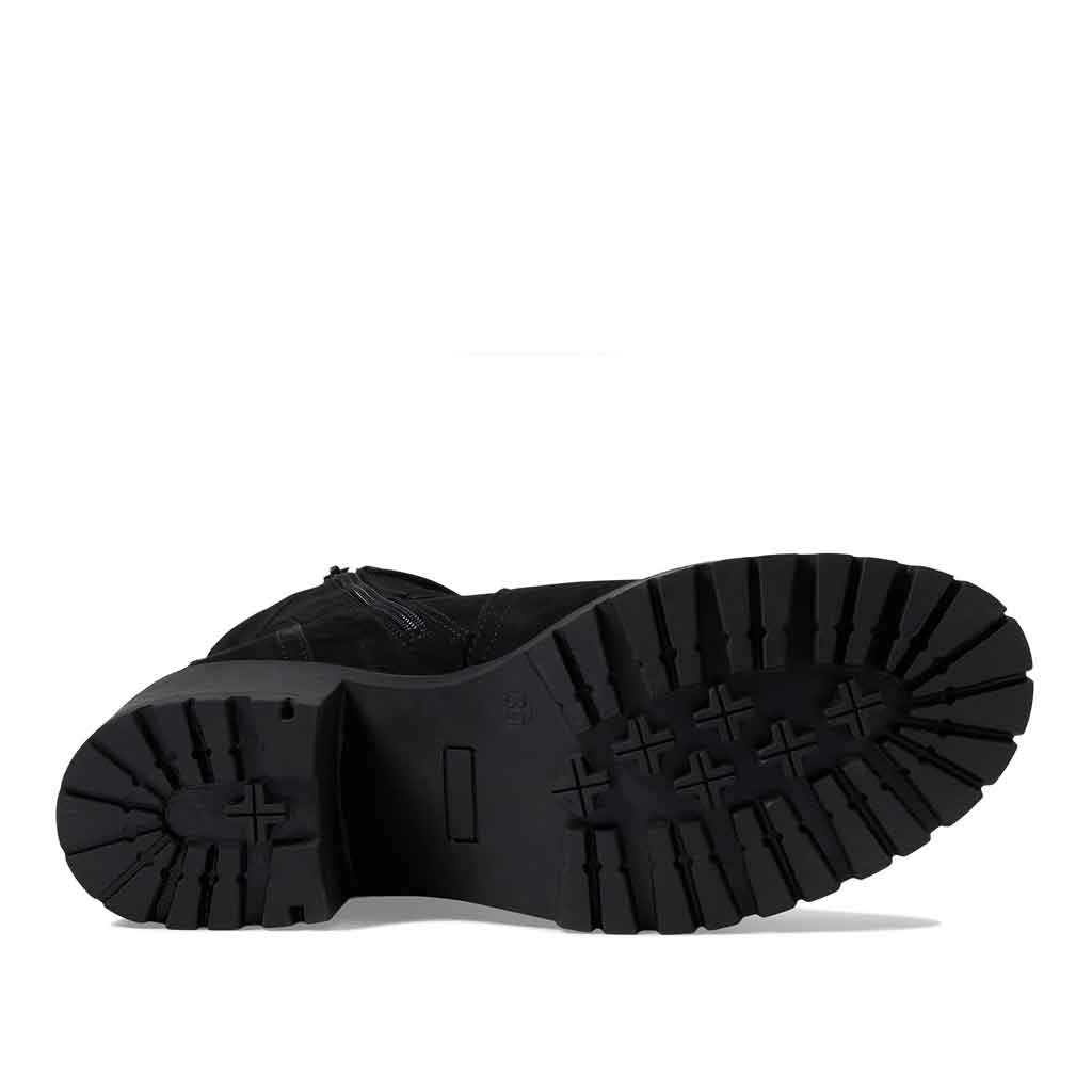 Eric Micheal Bedford Heeled Boot- Black Suede - Sole Food