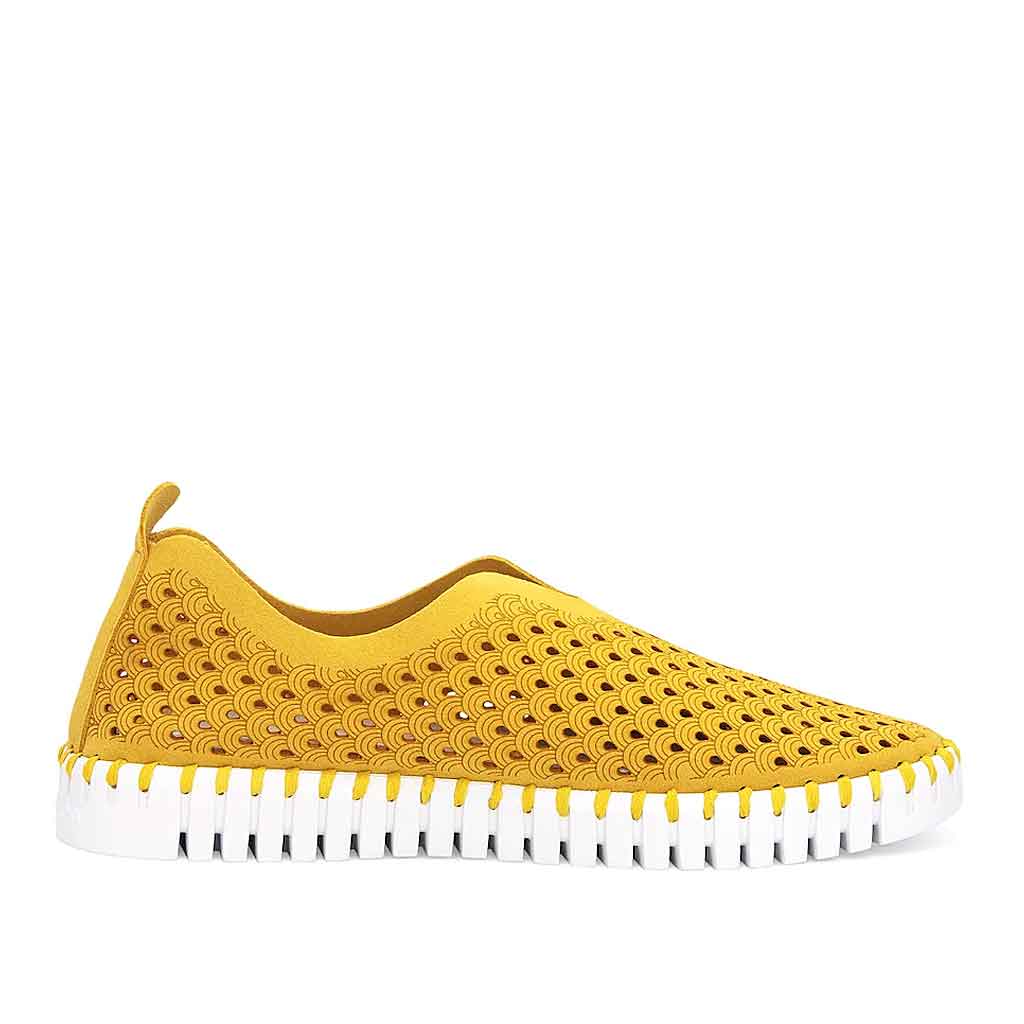 Ilse Jacobsen Tulip Slip-On - Goldenrod - Sole Food - 1