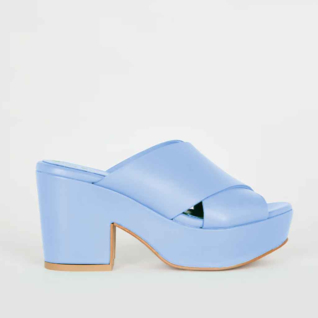 Intentionally _______ Dame Sandal - Periwinkle - Sole Food
