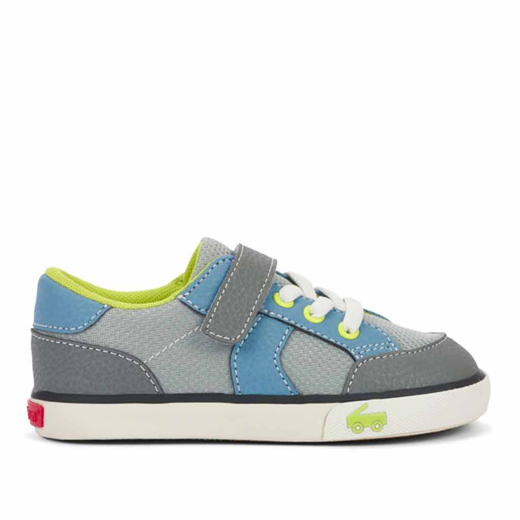 See Kai Run Connor Sneaker Youth - Gray - Sole Food - 1