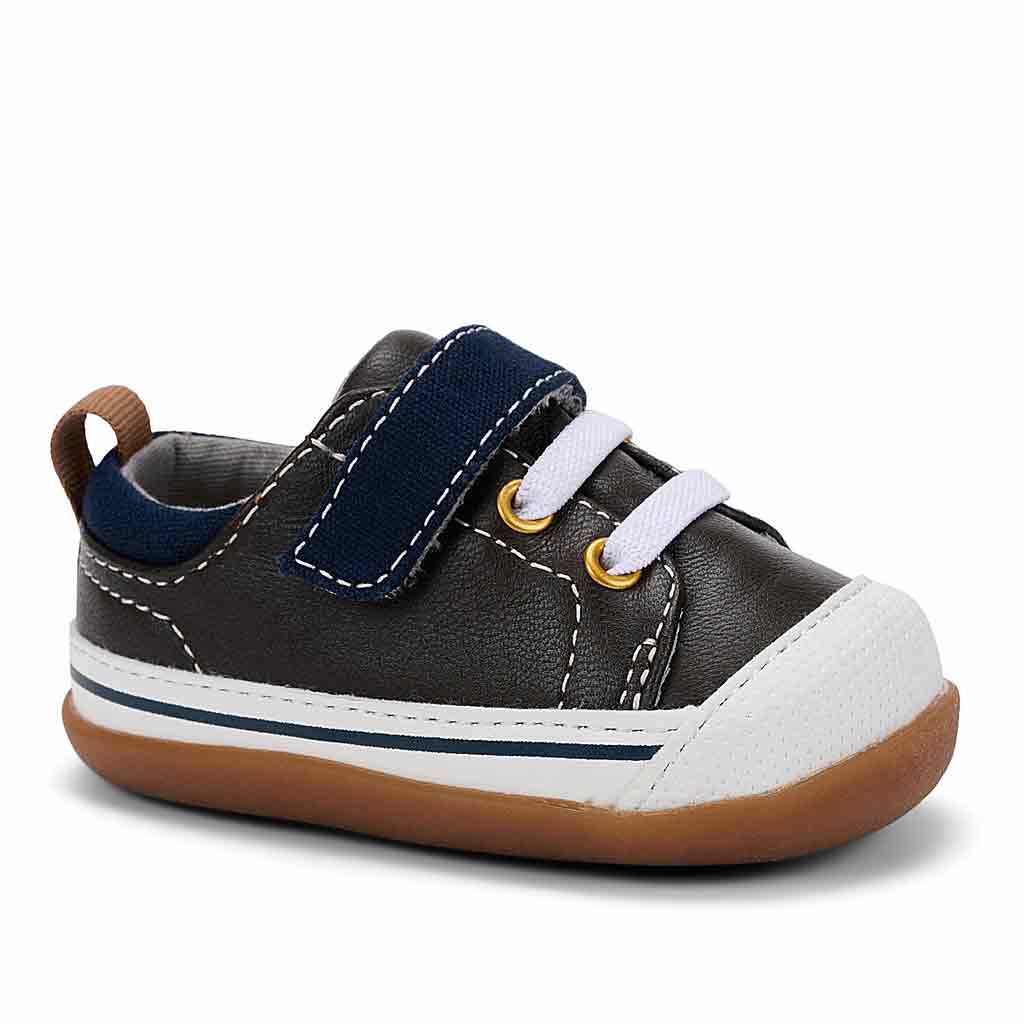 See Kai Run Stevie II for Infants - Brown Leather - Sole Food
