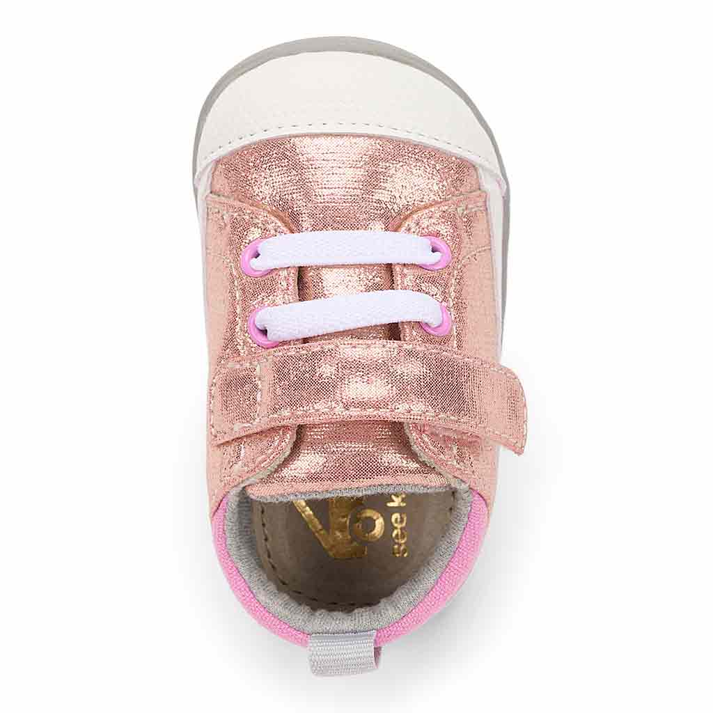 See Kai Run Stevie II for Infants - Rose Gold Shimmer - Sole Food - 4