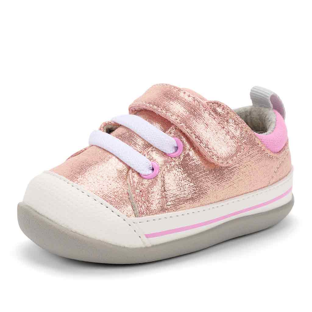 See Kai Run Stevie II for Infants - Rose Gold Shimmer - Sole Food - 3