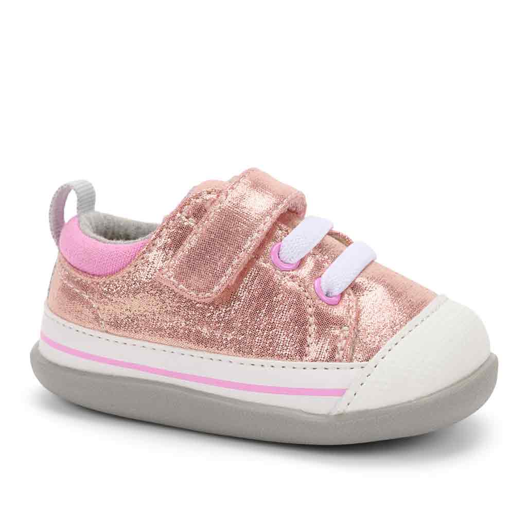 See Kai Run Stevie II for Infants - Rose Gold Shimmer - Sole Food - 2