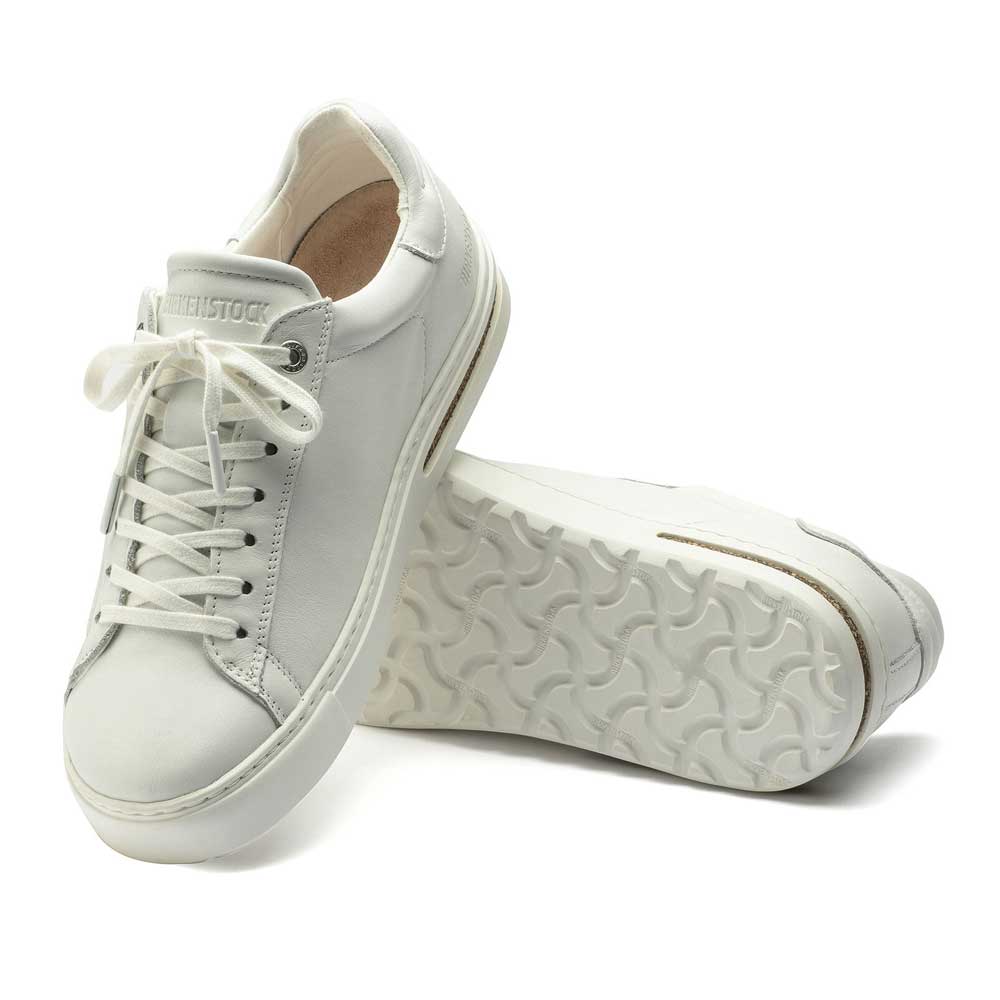 Birkenstock Bend Sneaker in white. 