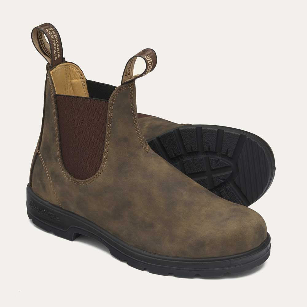 Blundstone Men's 585 boot in oiled brown. 