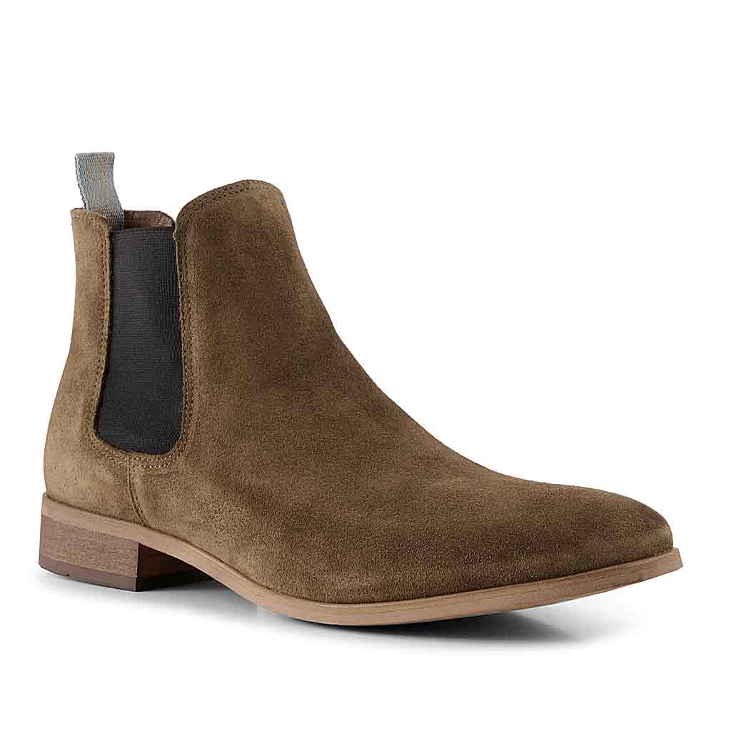 Shoe the Bear Dev Chelsea Boot Brown Sole Food