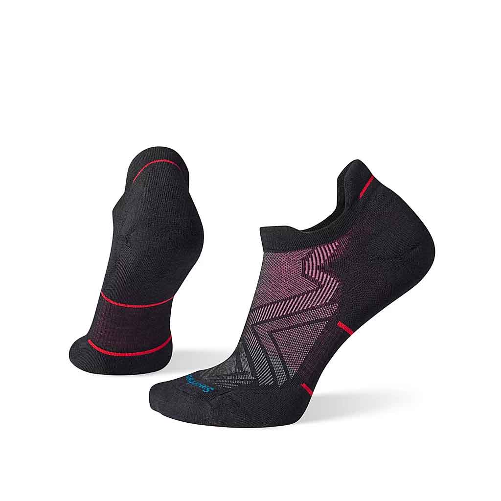 Smartwool Womens Run Targeted Cushion Ankle Sock - Black - Sole Food - 1