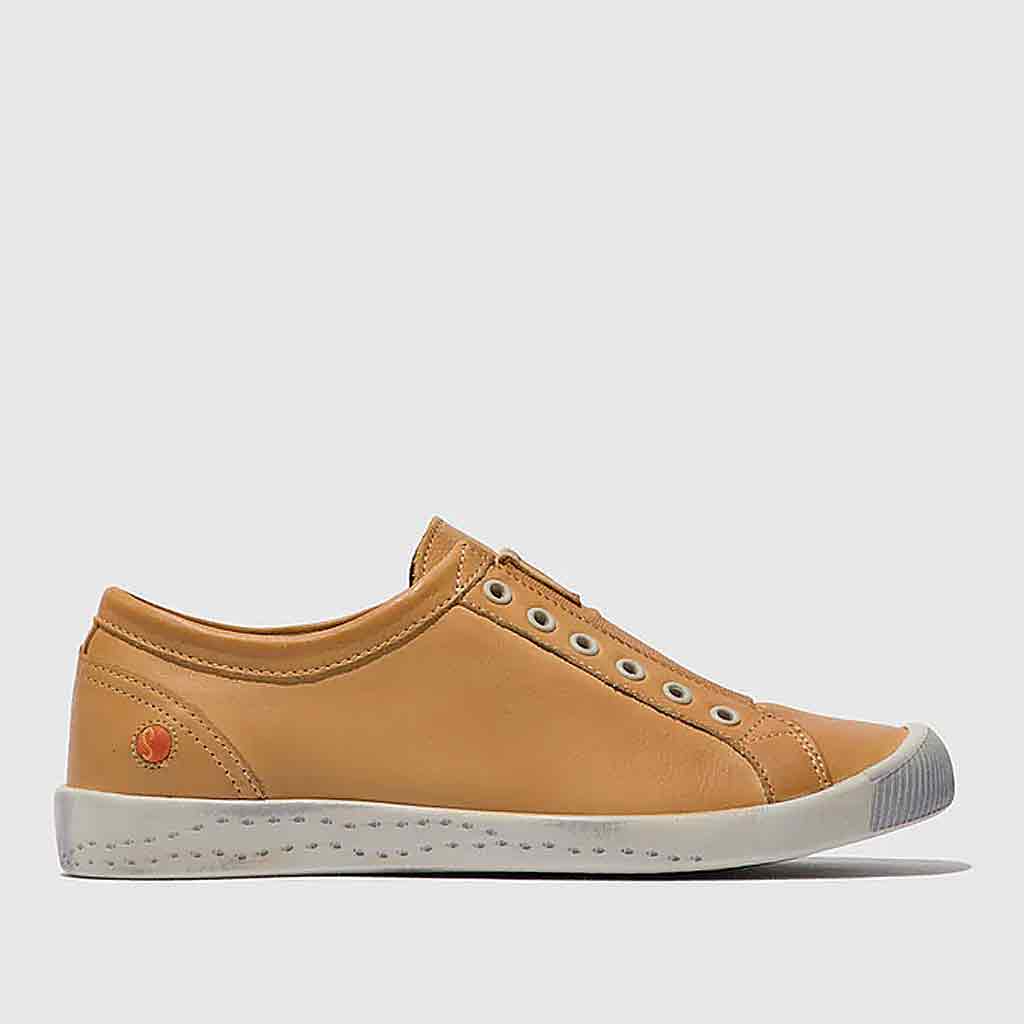 Softinos IRIT637SOF Stretch Sneaker - Orange - Sole Food - 1