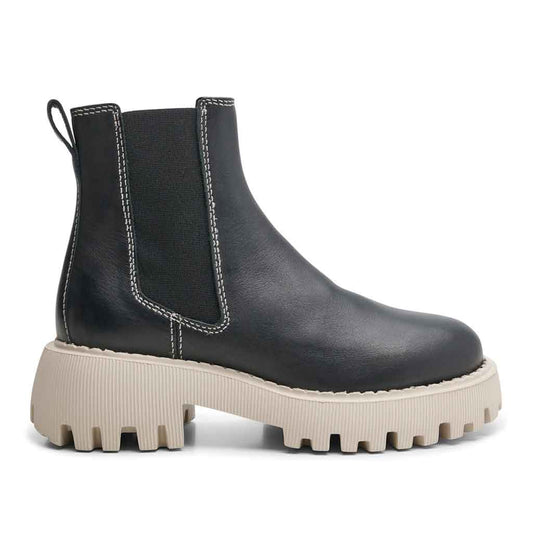 STB Posey Chelsea Boot - Black Contrast - Sole Food - 1