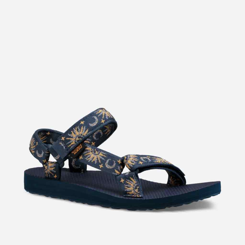Teva Original Universal Sandal for Women - Sun and Moon Blue - Sole Food