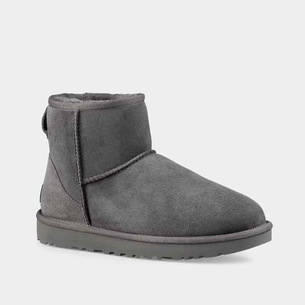 Grey mini deals ugg boots