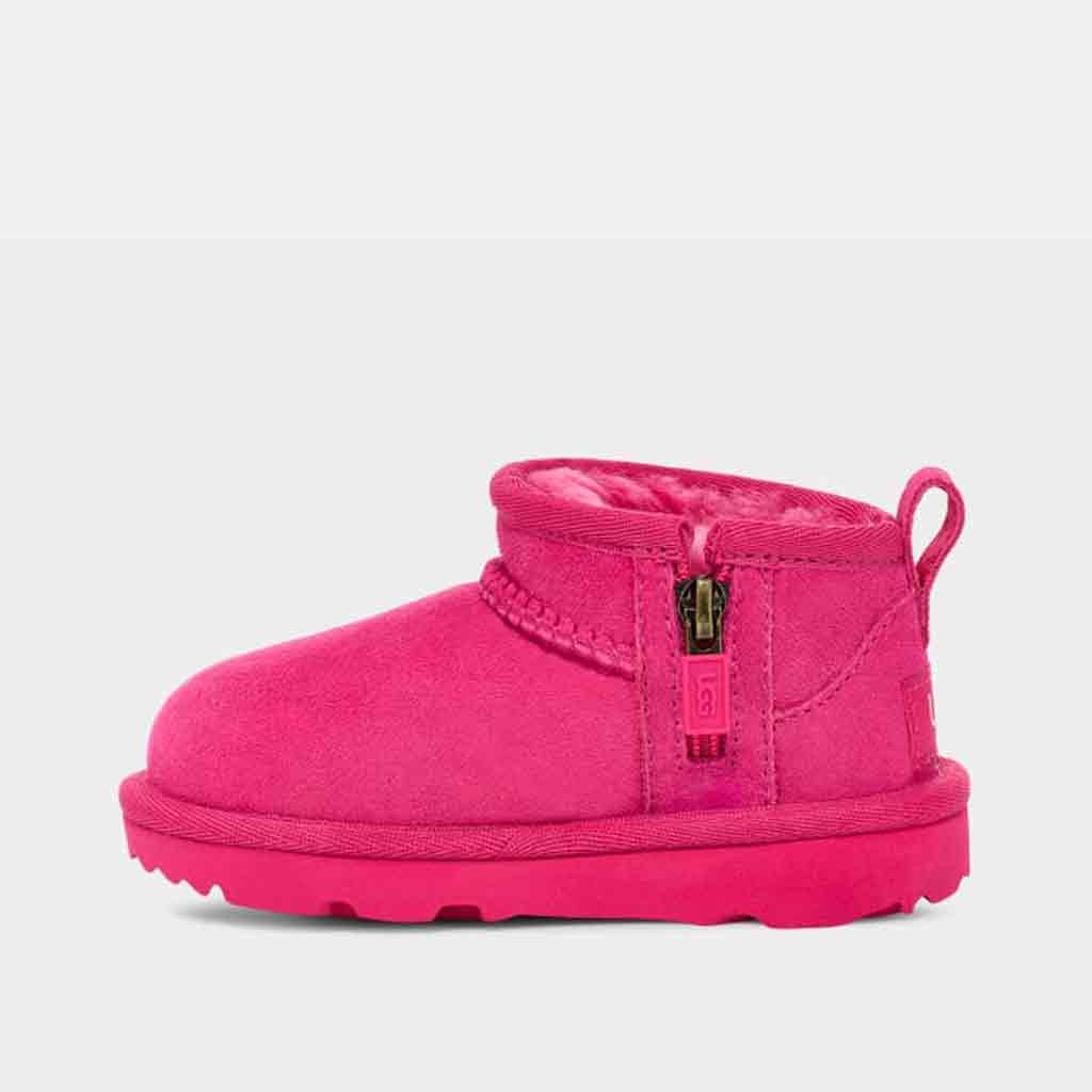 UGG Classic Ultra Mini Boot Toddler - Berry - Sole Food
