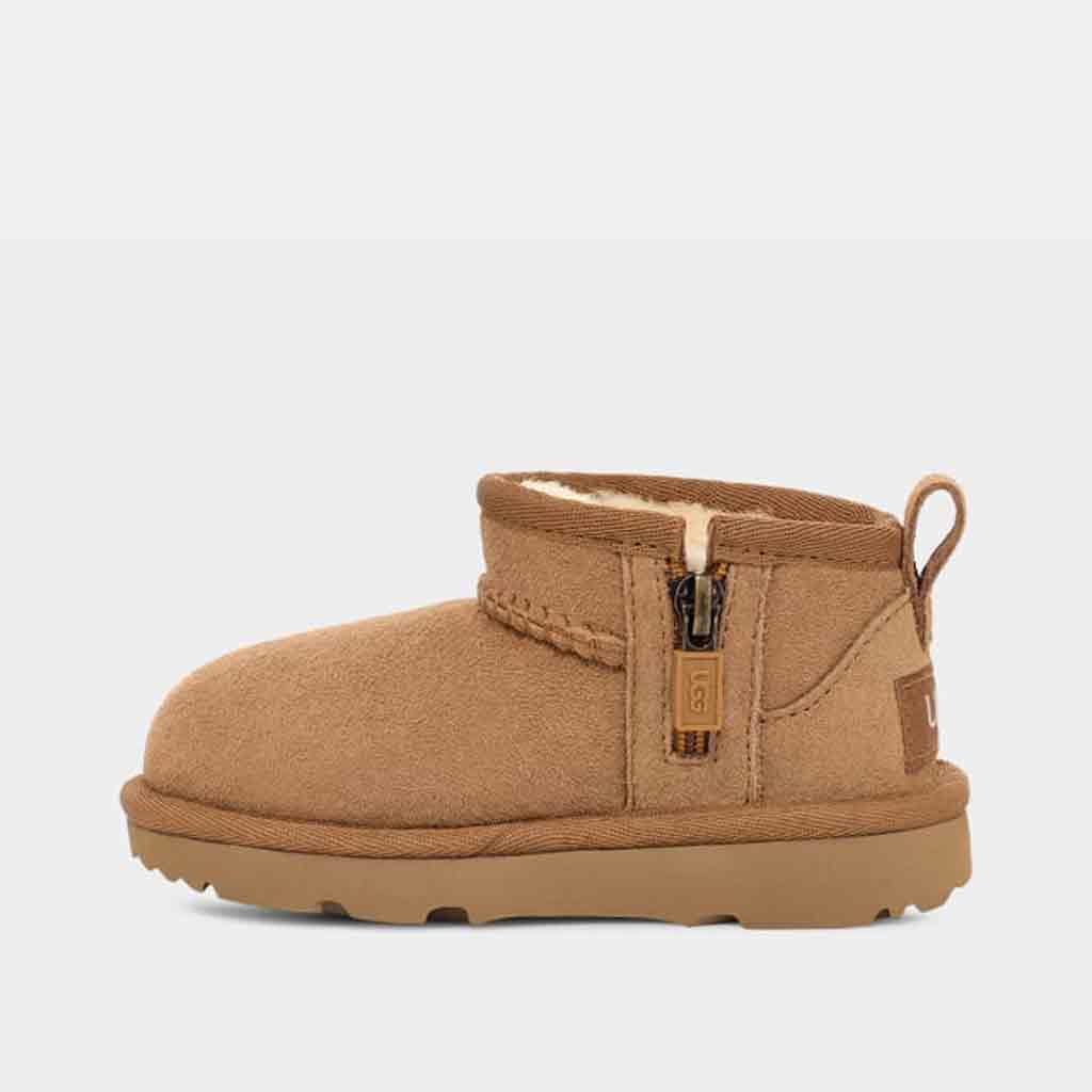 UGG Classic Ultra Mini Boot Toddler - Chestnut - Sole Food