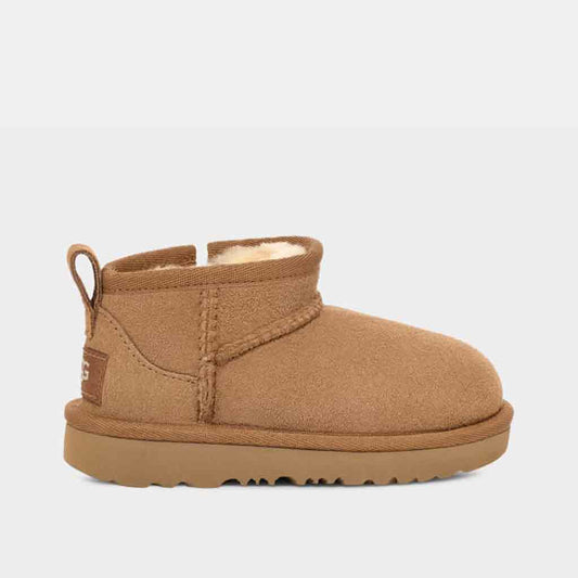 UGG Classic Ultra Mini Boot Toddler - Chestnut - Sole Food - 1