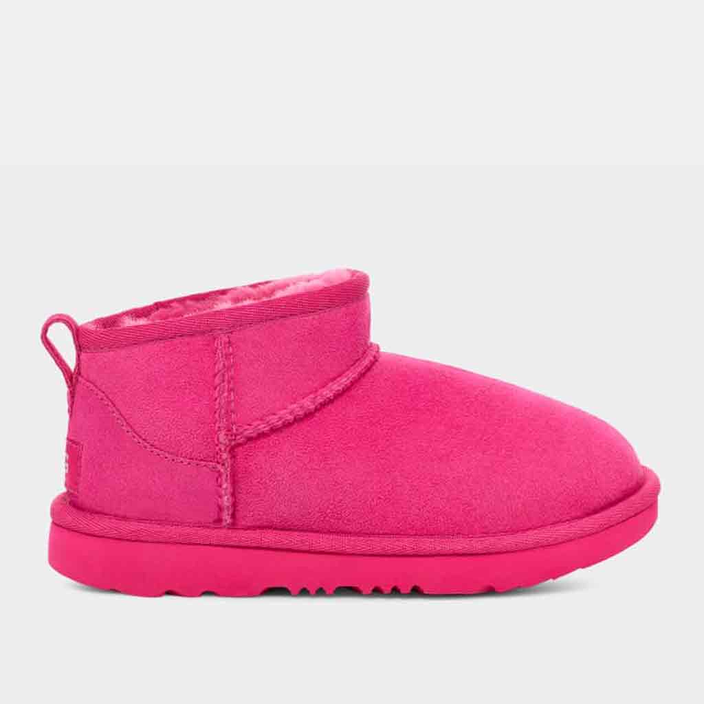 UGG Classic Ultra Mini Boot Youth - Berry - Sole Food