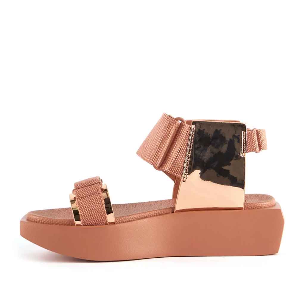 United Nude Wa Lo Sandal for Women - Rose Gold - Sole Food - 3
