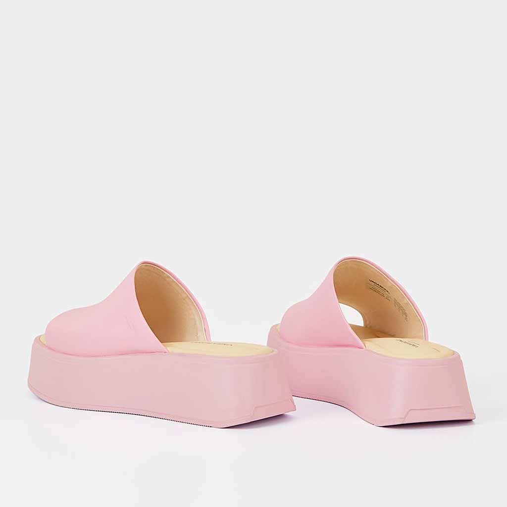Vagabond Shoemakers Courtney Platform Slide - Pink - Sole Food