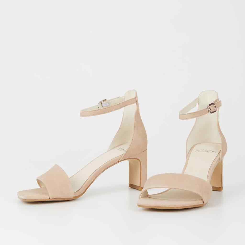 Vagabond Shoemakers Luisa Heel - Tan Suede - Sole Food