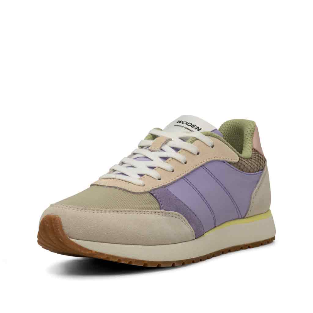 Woden Ronja Sneaker for Women - Smoked Lavender Multi - Sole Food